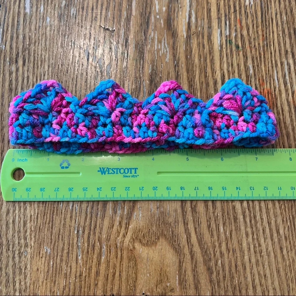 Crocheted Baby Crown